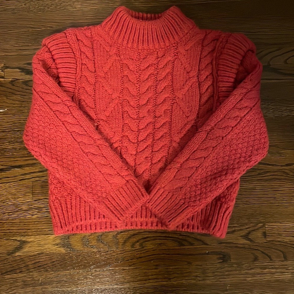 Zara girls chunky sweater size 10